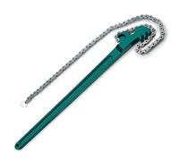 AUPREX 24 Inch Chain Wrench, Heavy Duty Chain Oil Filter Wrench, Adjustable Long Handle Wrench Tool Fits Max 12.6 Inch Diameter for Pipe Installation and Car Repair