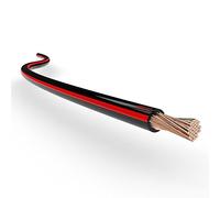 AUPROTEC Automotive Wire 1.00 mm² Thin Wall Cable length 5m or 10m choice: (10m metre 1.00 mm² (AWG 18) copper wire, black-red)