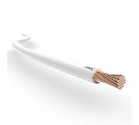 AUPROTEC Automotive Wire 1.00 mm² Thin Wall Cable length 5m or 10m choice: (5m metre 1.00 mm² (AWG 18) copper wire, white)