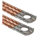 AUPROTEC Engine Earth Strap Ground Cable Tinned End Tails 350 mm 21 mm² 80A