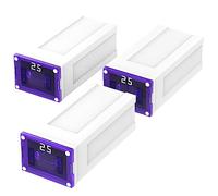 AUPROTEC JCASE Cartridge Fuses Slow Blow Female OTO J pacific fuse: 25 amp white, 3 pcs