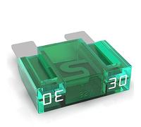 AUPROTEC Maxi Blade Fuse 20A - 80A Plug-In Fuse Selection 30A Amp Green Pack of 25