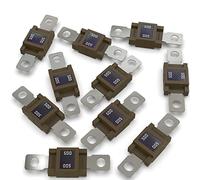AUPROTEC Mega High Current Fuse Screw Fuse 80A - 500A Selection 500A Brown Pack of 10