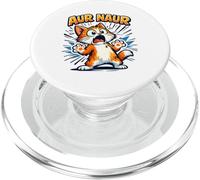 AUR Naur Cat Meme Aussie Accent Australian Slang Oh No Humor PopSockets PopGrip for MagSafe