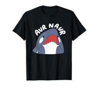 AUR Naur Penguin Shark Orca Oh No Australian Accent T-Shirt