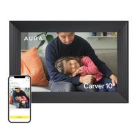 Aura 10" Digital Picture Frame | Unlimited photo and video sharing with no subscription or fees, quick and easy setup over WiFi