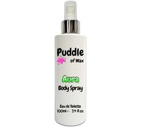 Aura Body Spray - 100ml Eau de Toilette (EDT) - Atomiser Mist - Perfume Scent - Vegan Friendly - Puddle of Wax - Made in the UK