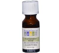 Aura Cacia, 100% Pure Essential Oil, Coriander Seed, Clarifying, .5 oz (15 ml)