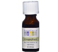 Aura Cacia, 100% Pure Essential Oil, Grapefruit, 0.5 fl oz (15 ml)