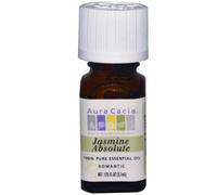 Aura Cacia, 100% Pure Essential Oil, Jasmine Absolute, .125 fl oz (3.7 ml)