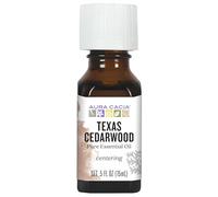 Aura Cacia, 100% Pure Essential Oil, Texas Cedarwood, .5 fl oz (15 ml)
