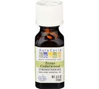 Aura Cacia, 100% Pure Essential Oil, Texas Cedarwood, .5 fl oz (15 ml)