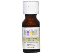 Aura Cacia, 100% Pure Essential Oil, Ylang Ylang Extra, .5 fl oz (15 ml)