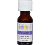 Aura Cacia, 100% Pure Essential Oils, Lavender Harvest, 0.5 fl oz (15 ml)
