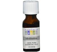 Aura Cacia, 100% Pure Essential Oils, Meditation, 0.5 fl oz (15 ml)