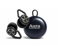 Aura Concert Earplugs | High-Fidelity 18 dB Hearing Protection for Raves, Festivals & DJs | Reusable Silicone Ear Plugs with Carry Case | 4 Sizes XS-L