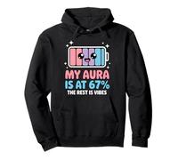 Aura Energy 67 Gen Alpha Meme Pullover Hoodie