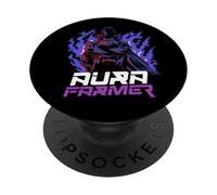 Aura Farmer Cool Anime Super Hero PopSockets Adhesive PopGrip