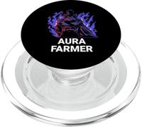 Aura Farmer Cool Anime Super Hero PopSockets PopGrip for MagSafe