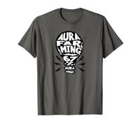 Aura Farming 6 7 Meme Six Seven Character Energy T-Shirt