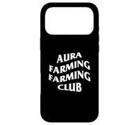 Aura Farming Club Wavy Text Internet Culture Case for iPhone 17 Pro Max