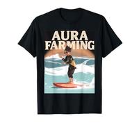 Aura Farming Pacu Jalur Funny Boy Indonesian Meme Boat Race T-Shirt
