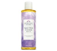 Aura Glow Massage Oil-Coconut - 8 oz. - Liquid