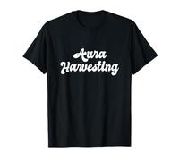 Aura Harvesting Positive Energy Tween Teen Funny Gen Z Slang T-Shirt