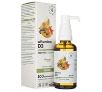 Aura Herbals Vitamin D3 2000IU Vegan, 50 ml