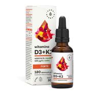 Aura Herbals Witamina D3 4000IU + K2mk7 FORTE 30 ml w kroplach