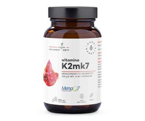 Aura Herbals Witamina K2MK7 MenaQ7® 200 μg 90 kapsułek