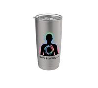 Aura Loading Gen Z Slang Funny Stainless Steel Insulated Tumbler