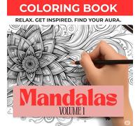 Aura: Mandalas & Sacred Geometry - Therapeutic Adult Coloring Book | Detailed Designs for Meditation & Stress Relief: Intricate Patterns, Continuous ... & Mindfulness (Aura - Coloring Books)