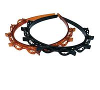AURA MART Headbands for Women Girl Double Layer Twist Pack-02, Multicolor