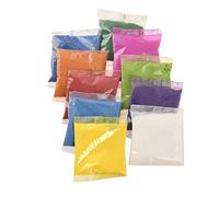 AURA MART Rangoli Color Powder | Multicolored Rangoli | Rangoli Colour Powder Rang for Diwali, Navratri, Pongal Pooja Mandir | Colour Powder Set(1Kg-10 Colors)