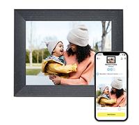 Aura Mason Luxe WiFi Digital Picture Frame | The Best Digital Frame for Gifting | Send Photos From Your Phone | 2K Display | Quick, Easy Setup in Aura App | Free Unlimited Storage | Pebble