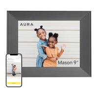 Aura Mason 9" Smart Digitial Photo Frame (Graphite) Graphite - 9 inches, 1600 x 1200 Resolution (2021)