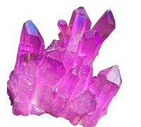 Aura Quartz Crystal Cluster Titanium Bismuth Silicon Cluster Rainbow