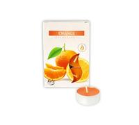 Aura Scented Candles - Orange 6pcs