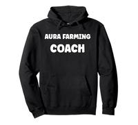Aura Sport Indonesian Simple quote Funny Aura Farming Pullover Hoodie