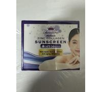 AURA WHITE Zinc Collagen Sunscreen SPF50+++, Skin Repair, Sun Protection, Anti-Ageing, Whitening