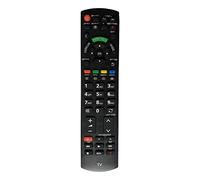 Aurabeam Compatible TV Remote Control for Panasonic N2QAYB000487 Television