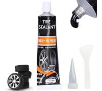 AuraBeen Tire Sealant - Black Adhesive Rubber Compound for Efficient Fixes - Puncture Sealant for Tires - Ideal for Tyre Sealing - Premium Formula