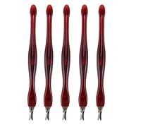 Auracure 5pcs Dead Skin Fork Trimmer Exfoliating Knife Cuticle Remover Nail Art Tool Women Manicure Nail Tool Making Tool