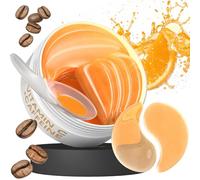 AURAE Vitamin C & Caffeine Under Eye Gel Patches, Under Eye Patches for Puffy Eyes & Dark Circles, Vitamin C & Caffeine for Brightening & Hydration, Bridesmaid Gift (30 Pairs, 60 Pieces)