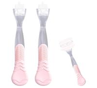 AuraFusion 2 Pack Replacement Razor Handle Compatible with Venus only,Red