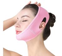 AuraFusion V Line Face Mask: Reusable, breathable bandage for firming, double chin reduction and jawline definition for skin elasticity