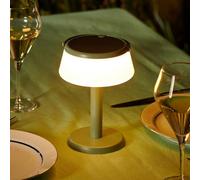 Auraglow 2-In-1 Rechargeable Solar Table Lamp & Hanging Lantern