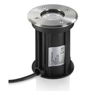 Auraglow Deep Recessed Gu10 Holder Buried Garden Ground Path Light Ip67 Driveway Outdoor Uplighter