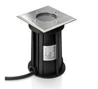 Auraglow Deep Recessed Ip67 Outdoor Deck Light -Square - 2 Pack